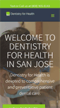 Mobile Screenshot of dentistryforhealth.com